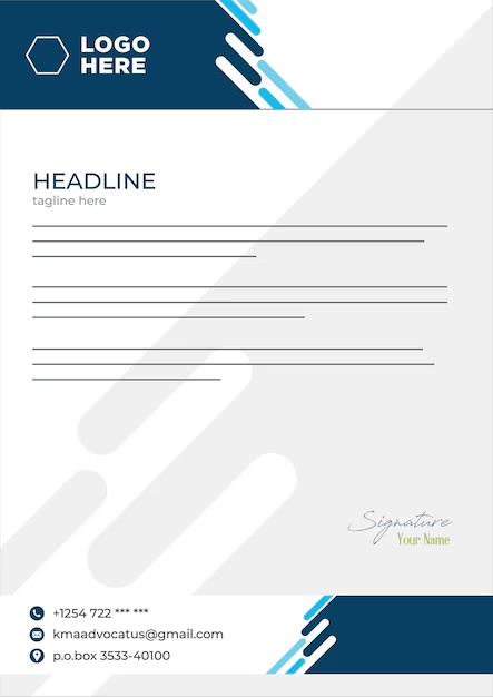 Geschäftsbriefkopf