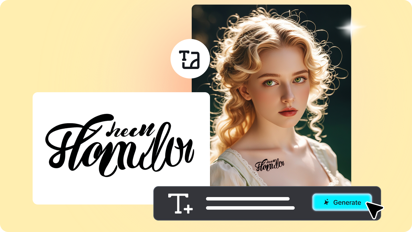 Generador de diseño de fuentes de tatuaje