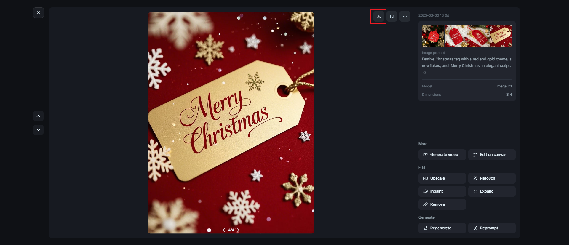 free Christmas tags to print