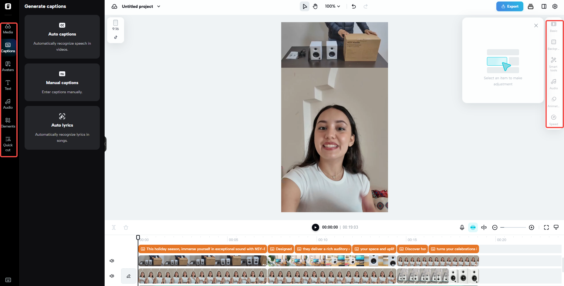 Refine your video