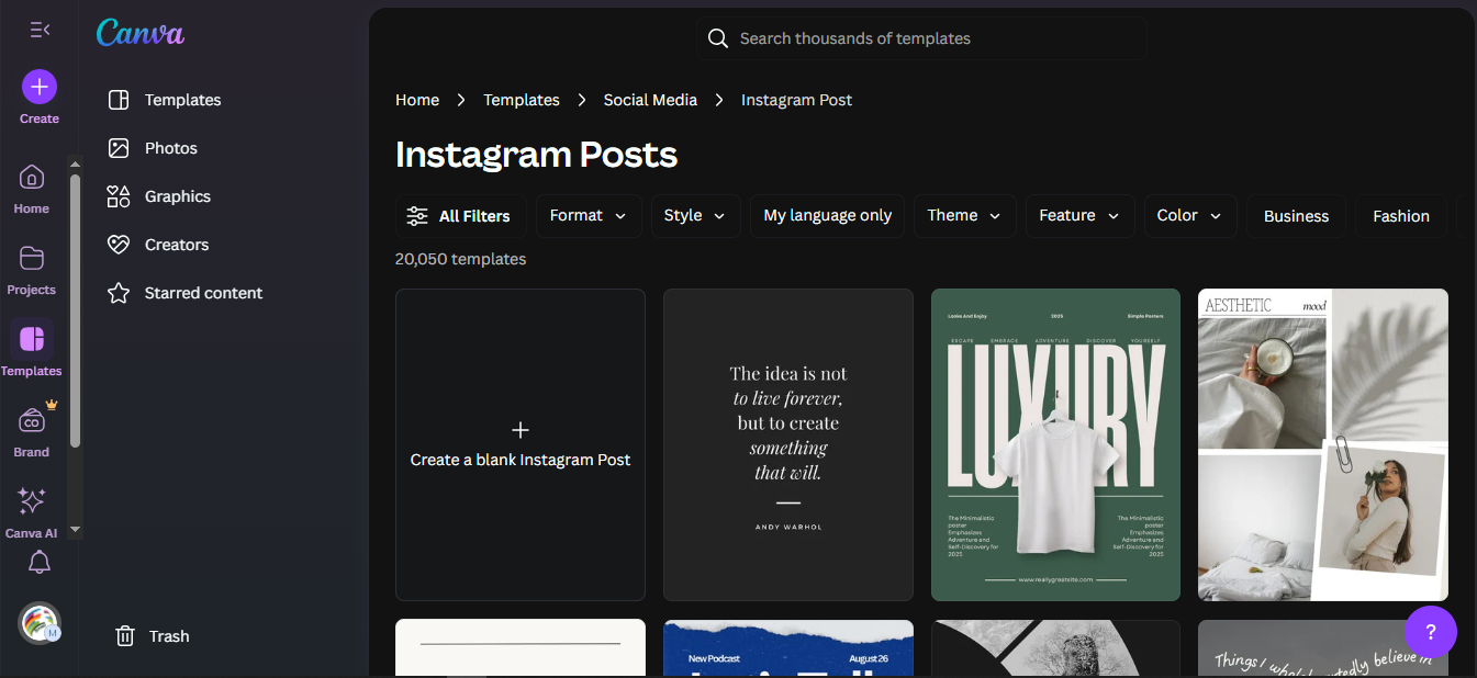 5 Beginner-Friendly Tools To Design Free Editable Instagram Post Templates