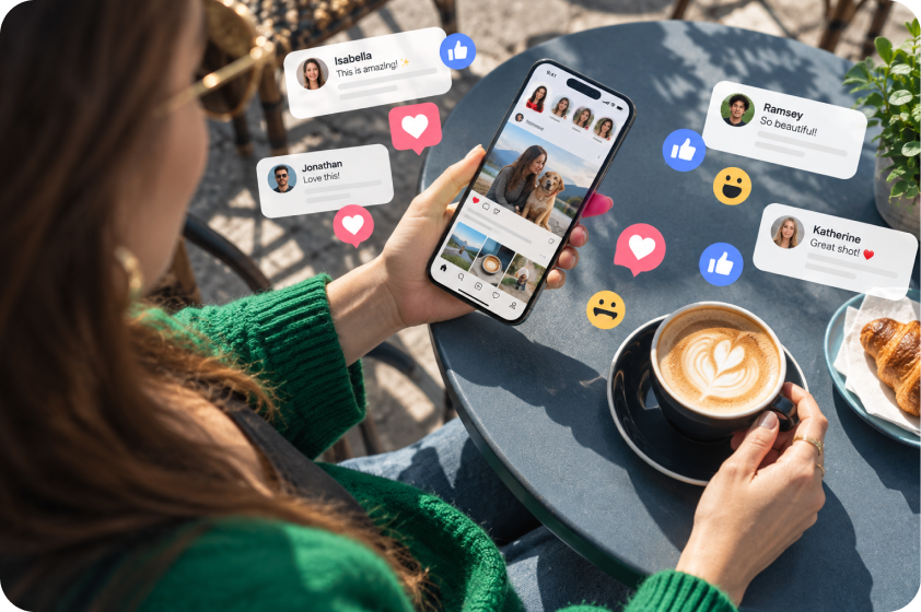 Stand out across social platforms