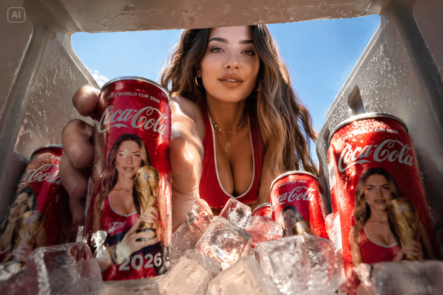 Bên trong Cooler FIFA 2026 POV Shot