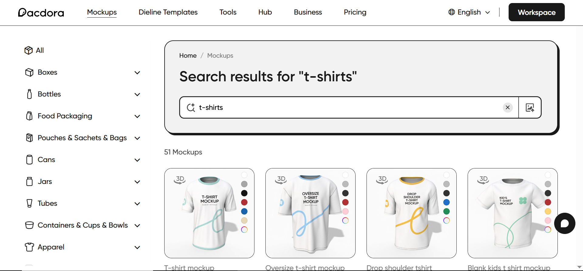 Choose a mockup template
