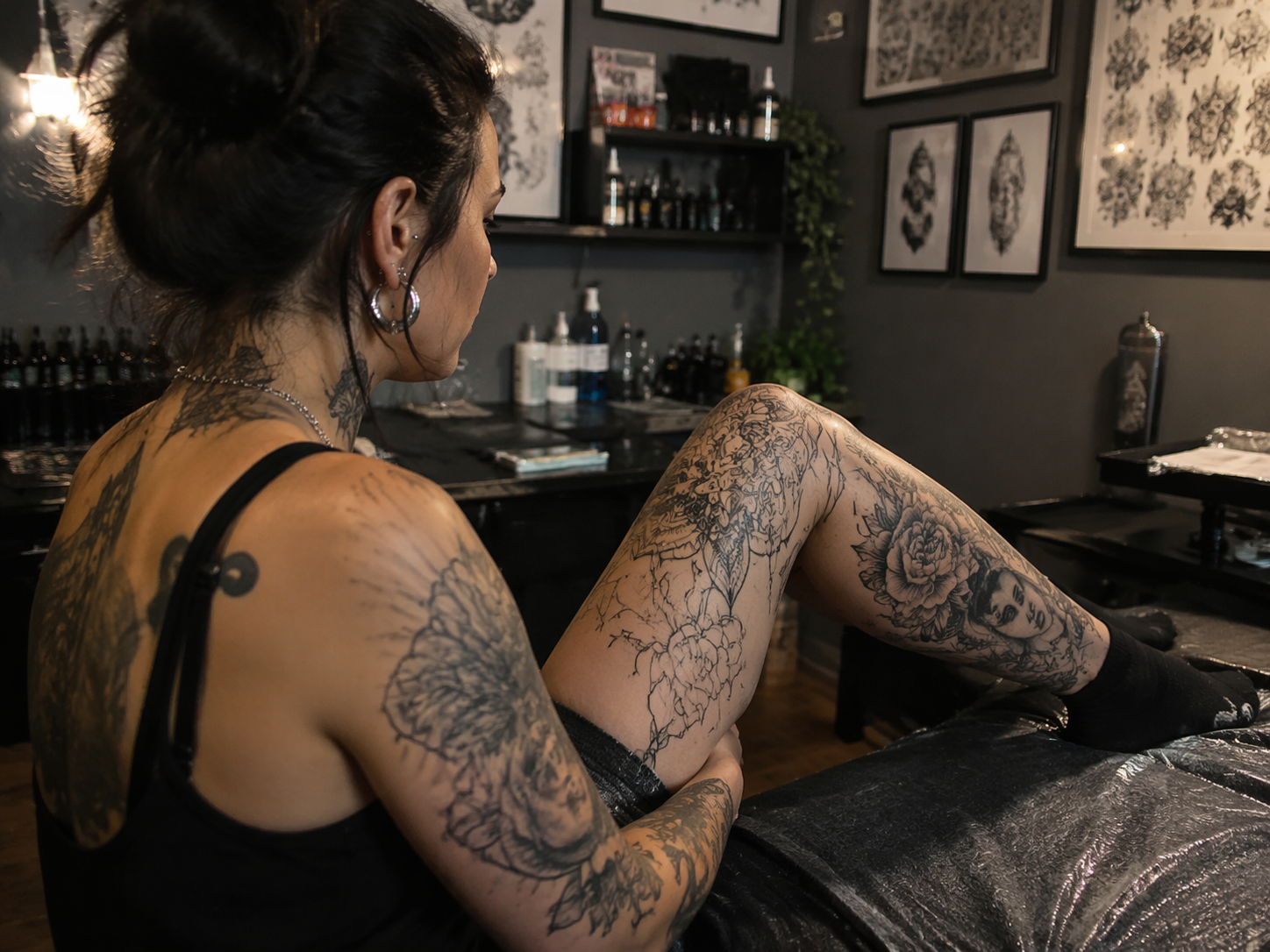 AI Tattoo Generator aus Foto schnelle Iteration Ergebnis