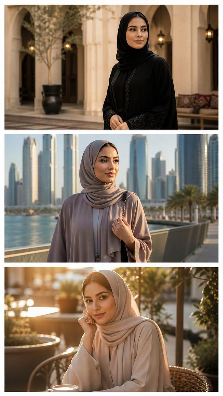 Fata arabă Instagram Estetic Prompts erou mobil