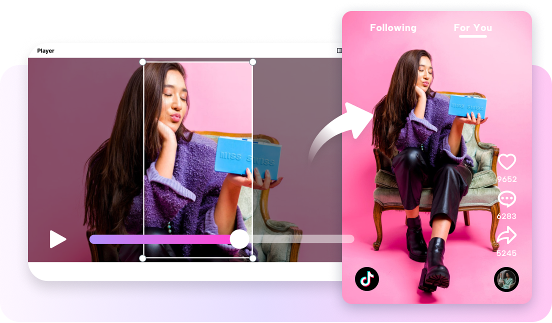 1732690263189. Zmień rozmiar dowolnego filmu na hit TikTok