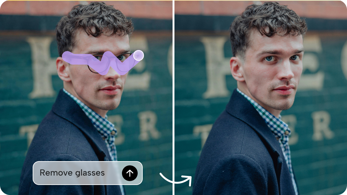 Refine your swap with AI interactive editing