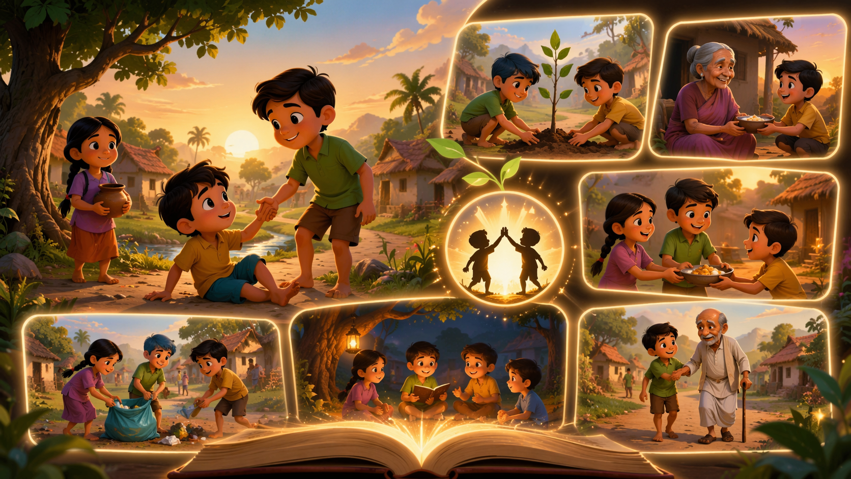 Dreamina AI moral story video generator example image
