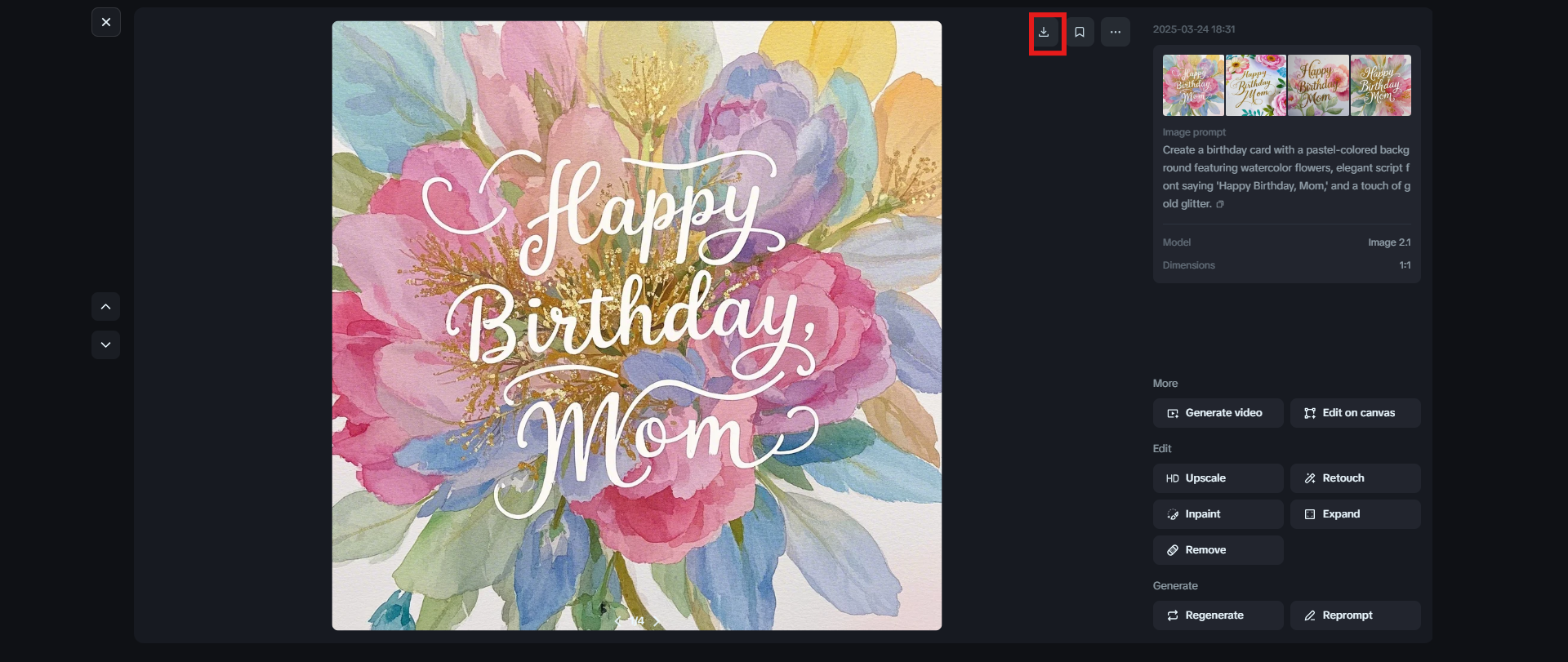 Download the image