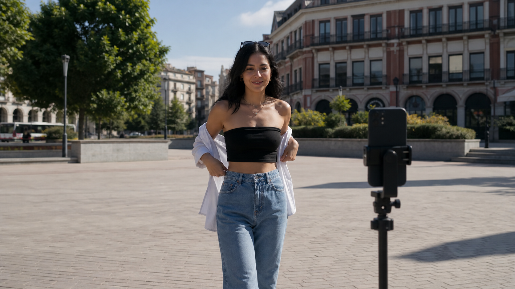 Esempio di transizione alla moda