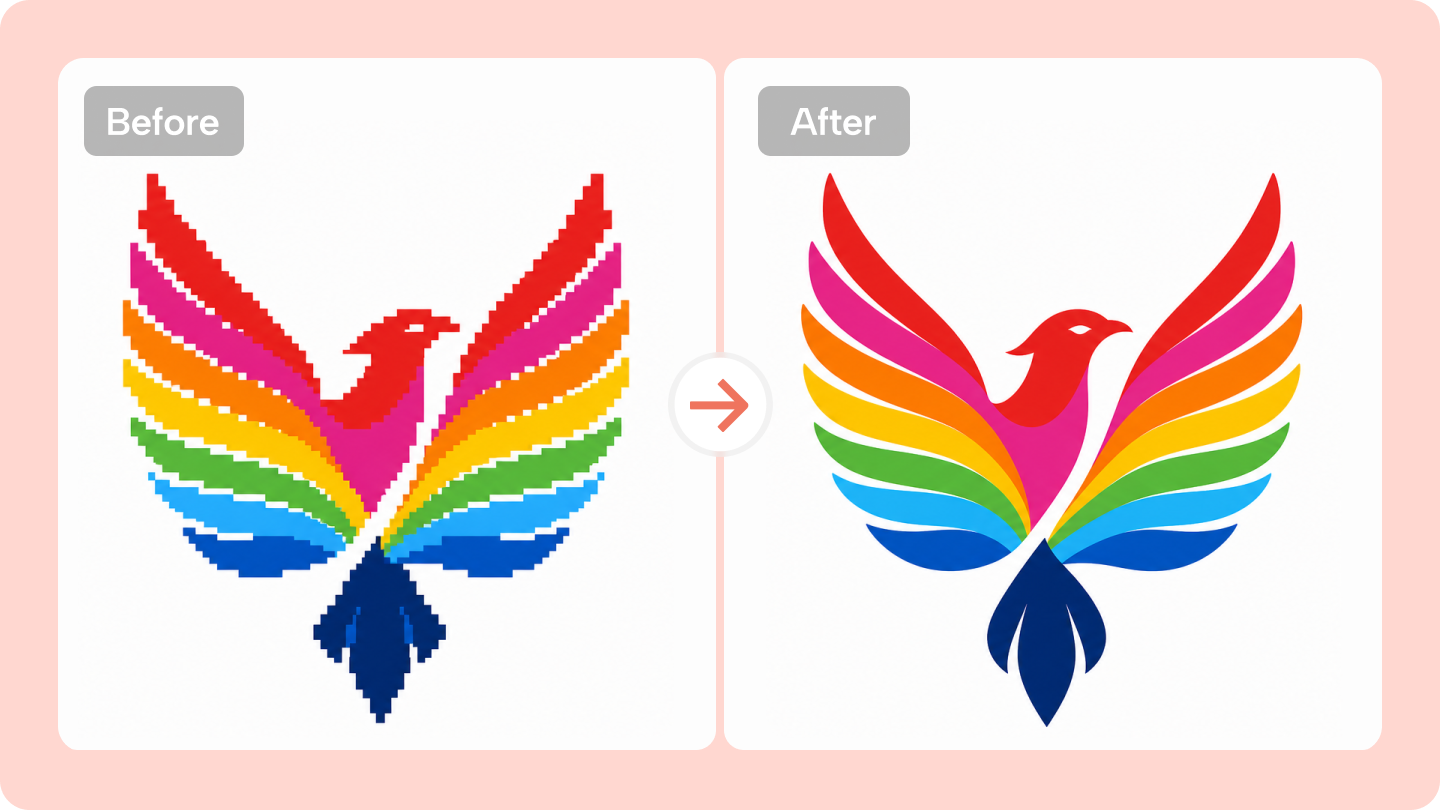 Wie man ein Bild für skalierbare Designprojekte vektorisiert