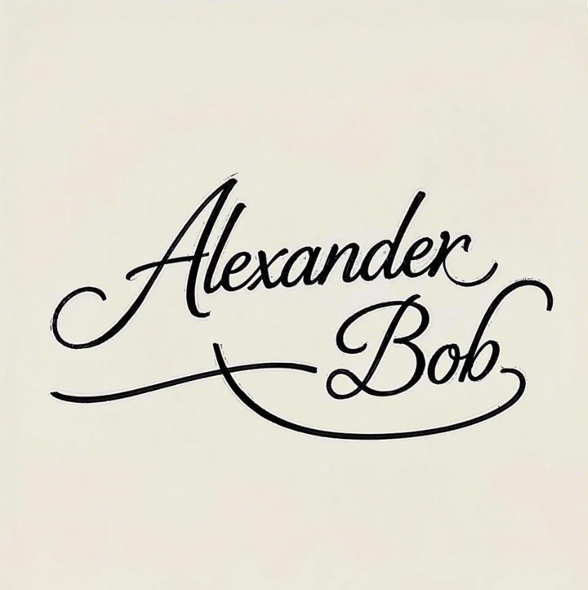 Modern minimalist signature
