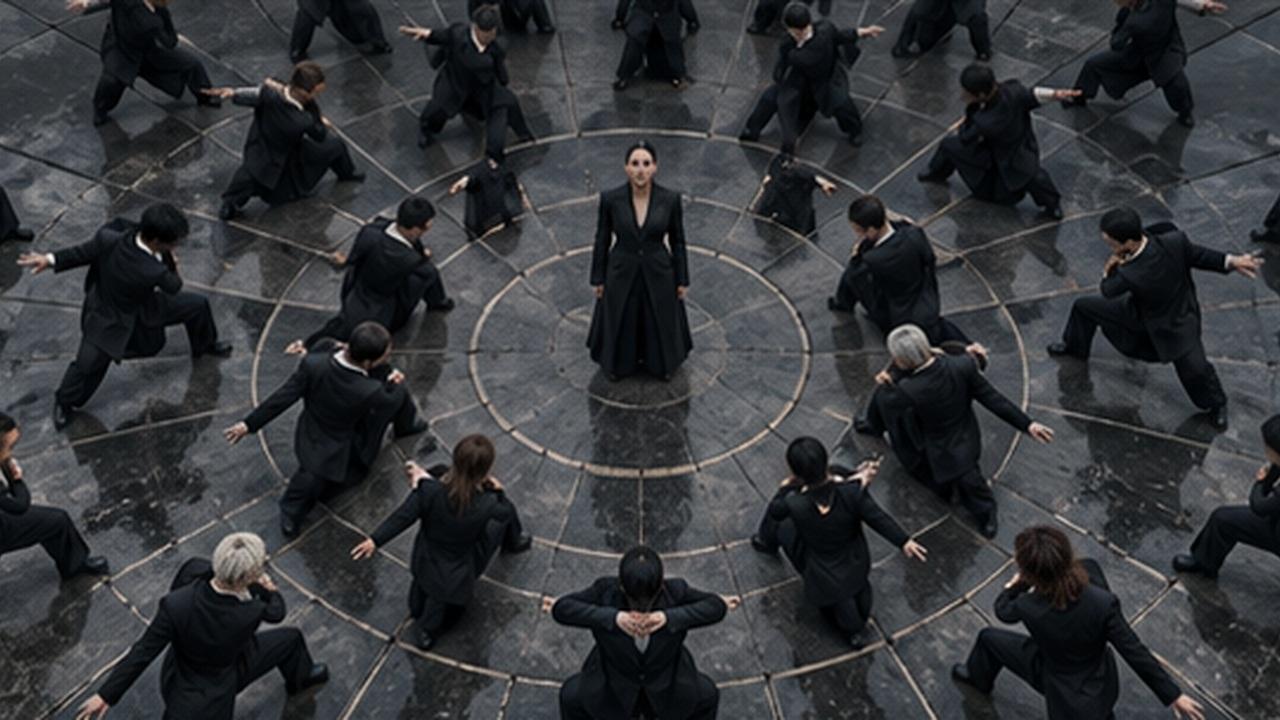 ตัวอย่างวงกลมพายุเหนือศีรษะสำหรับพายุ II AI พร้อมท์