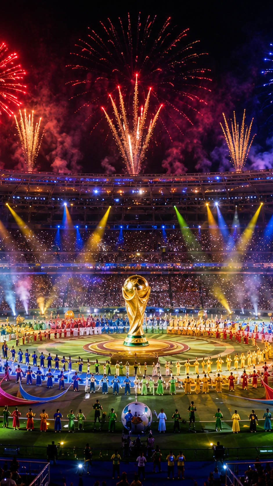 AI World Cup Host City Poster Generator mobiles Heldenbild