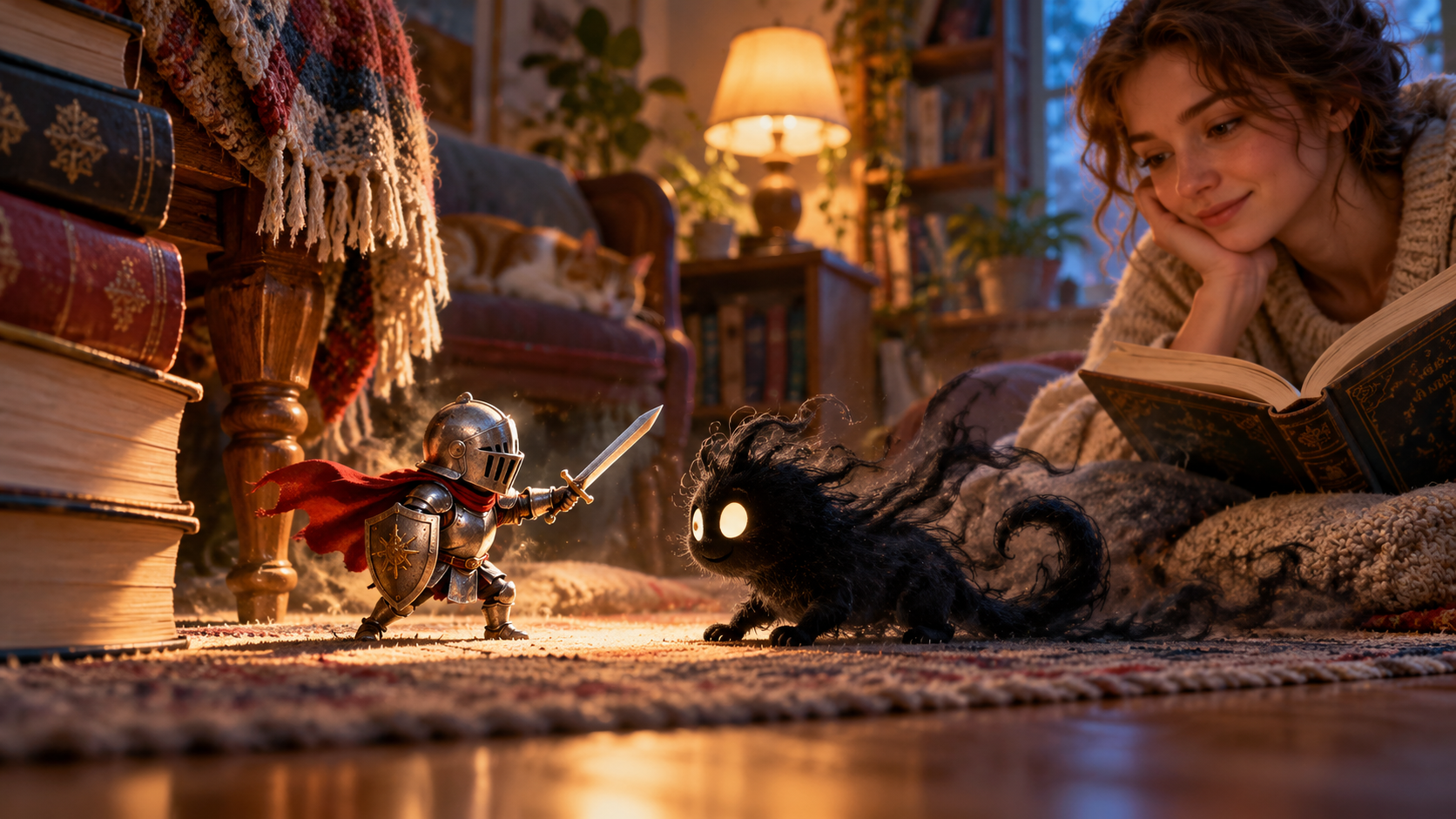 AI Tiny Knight Guardian | Dreamina