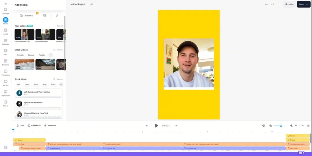 app come Invideo AI gratuitamente