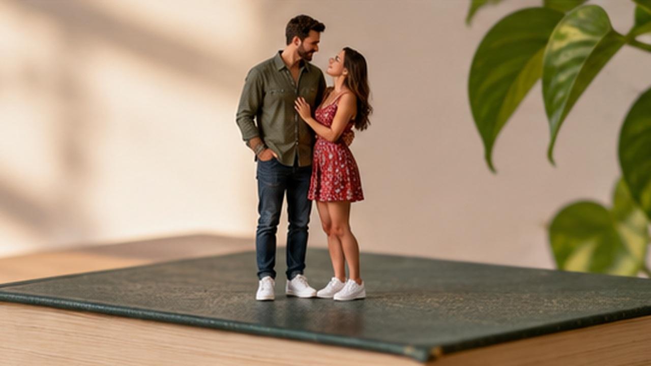 Mini Couple on a Book example for AI Mini Person Trend Filter