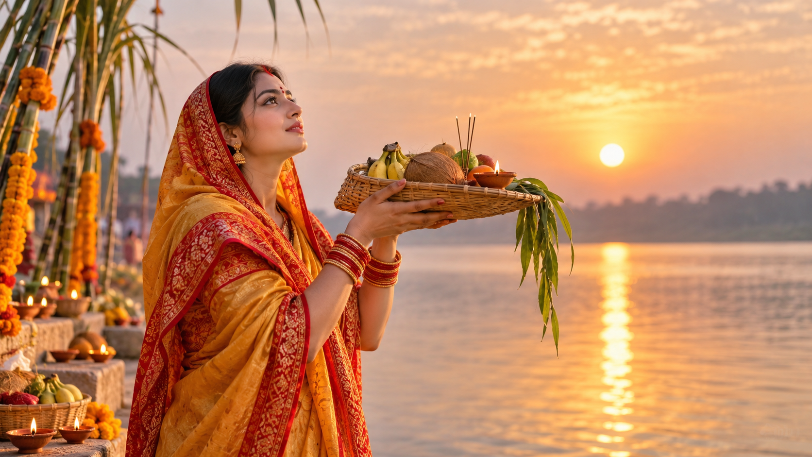 chhath puja outfit prompts cover