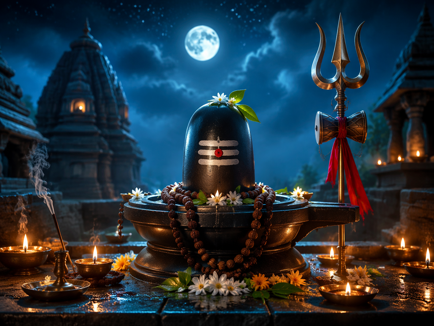 Mahadev Shivling AI photo editing prompts fast iteration result