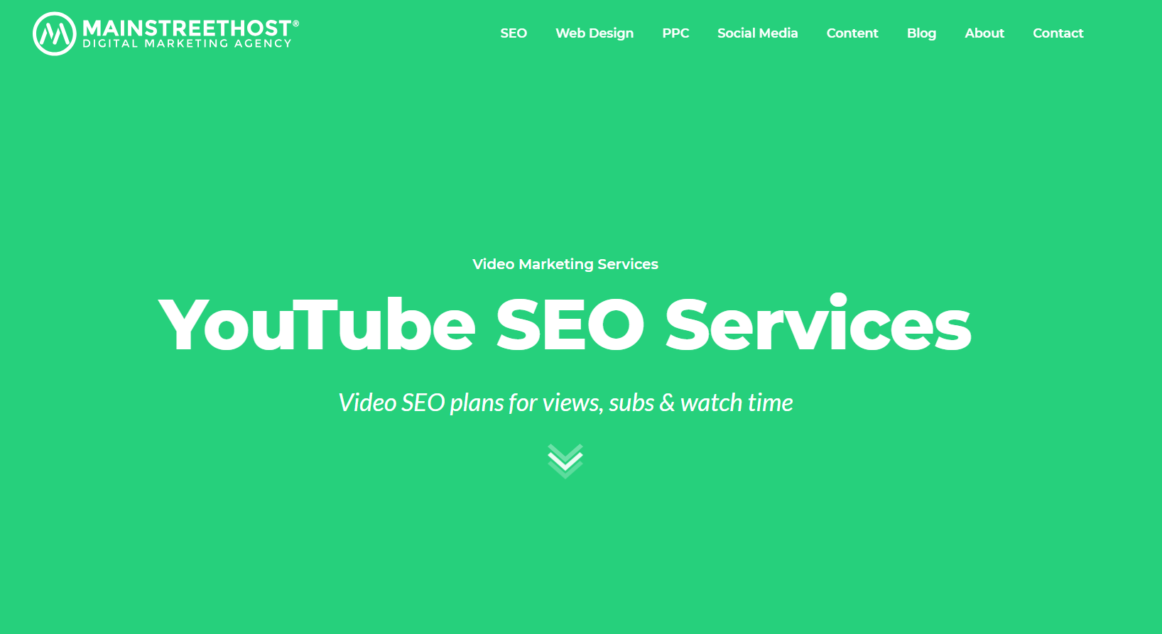 Mainstreethost agencja SEO YouTube