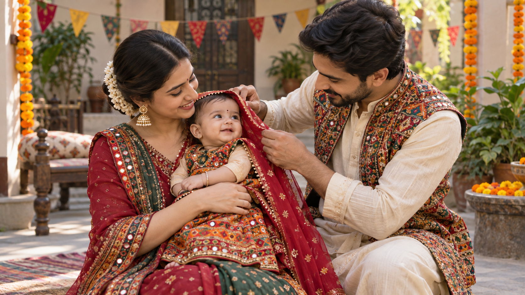 Navratri Baby Prompts for Festive Portraits | Dreamina