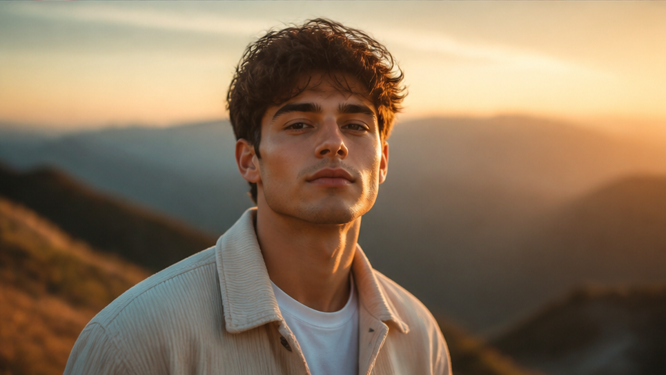 Prompt For Boys — Golden-Hour Portrait