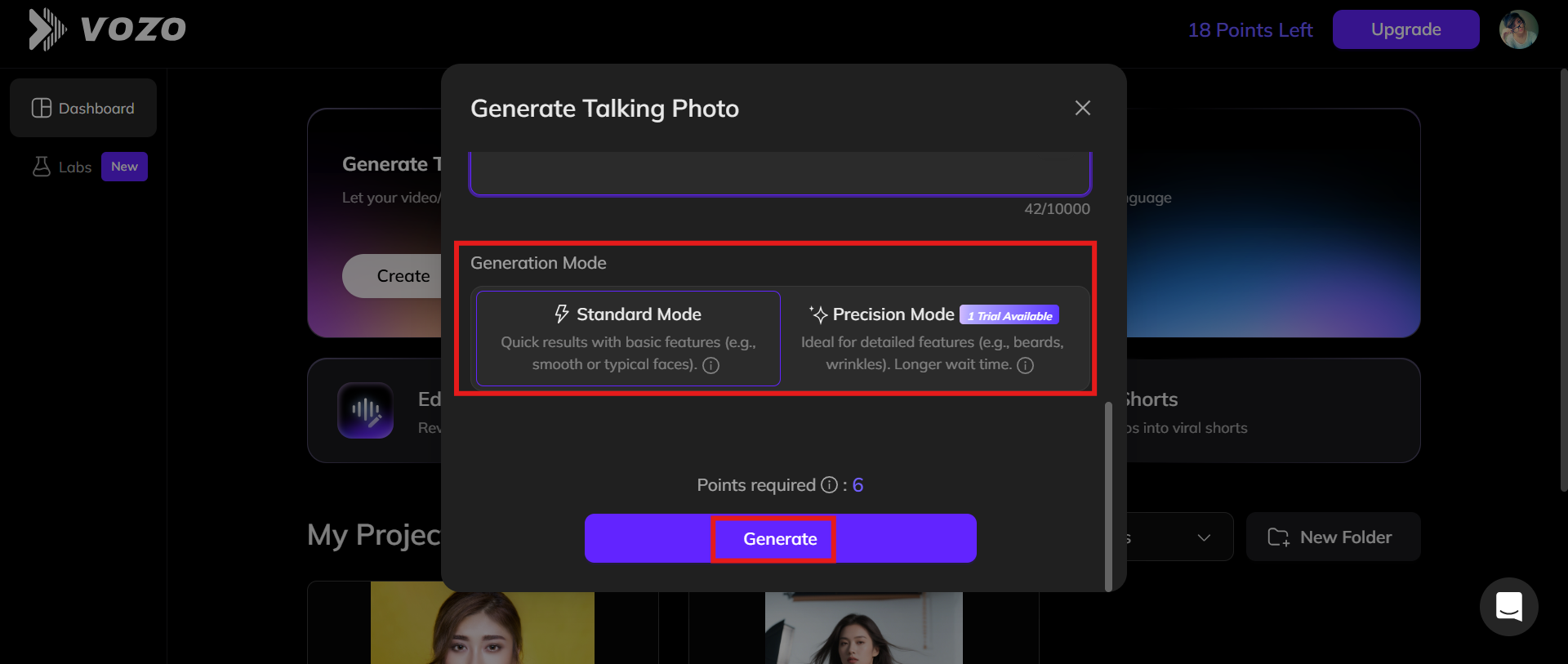 Generate