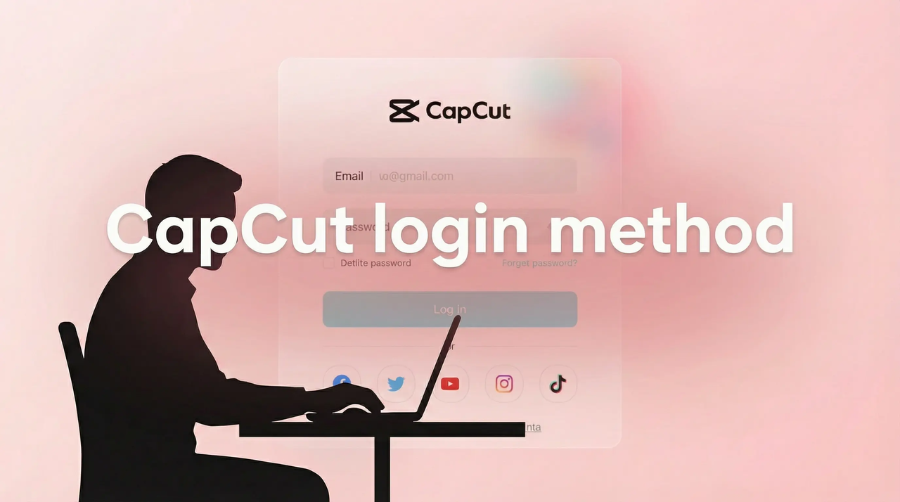 CapCut metode login
