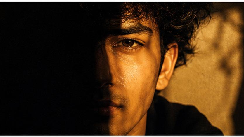 ChatGPT Half-Face Portrait AI Photo Editing Prompts example 3